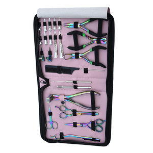 Kits d'extensions capillaires de haute qualité, accessoires professionnels pour le coiffage et les extensions, installation complète d'extensions capillaires - Product Image 6