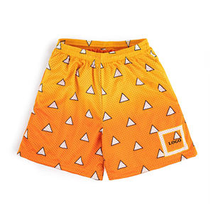 Summer Custom Blank Quick Dry Athletic Gym 100% Polyester <b>Men</b> Plain Mesh <b>Shorts</b> <b>with</b> <b>Pocket</b> <b>Men's</b> Knee-Length Polyester <b>Shorts</b> - Product Image 1