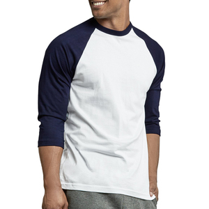 Camiseta deportiva de color sólido para hombre con logotipo personalizado, estilo béisbol, ropa deportiva de larga duración para deportes de campo - Product Image 3