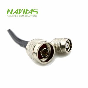 RG58 A/U 50 Ohm RF Coaxial Cable N Male to TNC Female Custom Cable Assembly - Product Image 3