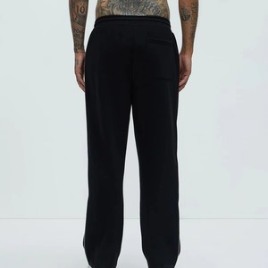 Ensemble de survêtement pour homme orné de strass, deux pièces, veste à capuche et pantalon de jogging assorti, streetwear décontracté, athlétique - Product Image 6