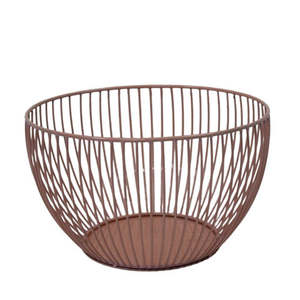 Modern <b>Metal</b> Fruits <b>Storage</b> <b>Basket</b> Customized Color Wired <b>Baskets</b> At Reasonable Price Hot Selling Vegetable <b>Baskets</b> - Product Image 1