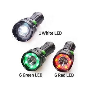 Công suất cao tri màu nhôm <span class=keywords><strong>Led</strong></span> đèn pin bóng đèn tầm xa máy bay cấp hợp kim cho công nghiệp sử dụng an ninh tín hiệu chế độ - Product Image 2