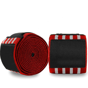 Wholesale Supplier Durable <b>Knee</b> Wraps <b>Elastic</b> <b>Knee</b> <b>Support</b> for Powerlifting Gym Workout Strength Training - Product Image 3