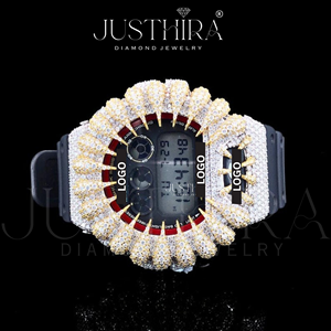 Reloj de Lujo con Incrustaciones de Diamantes, Estilo Joyería Hecha a Mano de Alta Calidad, al Mejor Precio al por Mayor, con Diamantes Moissanite VVS - Product Image 2