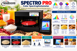 Medición Digital Avanzada de Color para el Control de Calidad de Alimentos, Bebidas e Ingredientes Sensegood SpectroPro - Product Image 2