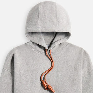 Sudadera con Capucha para Hombre, Corte Holgado, Mangas Largas, Diseño Urbano Cómodo, Color Sólido y Cordones Ajustables para Mayor Comodidad y Corte Relajado - Product Image 2