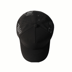 Gorra de Béisbol de 5 Paneles con Logotipo Bordado, para Golf, Aire Libre, Uso Diario, con Perforaciones Cortadas con Láser, Cuerda Decorativa, Personalizable, Multicolor - Product Image 3