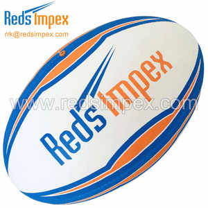 ลูกบอลรักบี้คุณภาพพรีเมียม ผลิตจากยางสังเคราะห์  รับทำโลโก้ตามสั่ง  ประสิทธิภาพระดับการแข่งขัน ทนทานและใช้งานได้ยาวนาน - Product Image 3