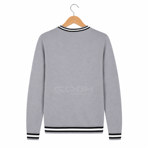 เสื้อคลุมคาร์ดิแกน Cosh International Sorority Sisterhood แบบถักสไตล์เกาหลี ความยาวปานกลาง ทรงหลวม แขนยาว มีกระเป๋า เสื้อสเวตเตอร์ตัวยาว - Product Image 3