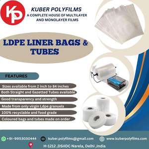 Tubos de plástico LDPE personalizados publicados hasta 84 pulgadas de largo 450 micras de grosor o menos disponibles en cualquier tamaño para embalaje - Product Image 6