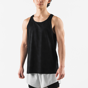 New gym Arrival Men's Plus Size Breathable Eco-Friendly Quick Dry Knitted <b>Undershirts</b> <b>Long</b> <b>Sleeve</b> Moto Biker Style Solid Pattern - Product Image 5