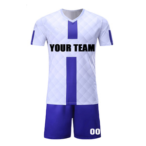 Conjunto de Uniforme de Rugby Sublimado Personalizado, Blanco y Morado, Cuello en V, Manga Corta, Secado Rápido, Unisex para Adultos, Todas las Temporadas - Product Image 2