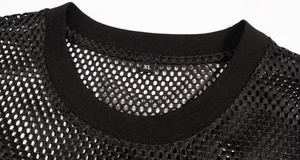 Camiseta Deportiva de Malla Corta Oversize para Hombre, Negra, con Número 05 Estampado en la Parte Delantera, Estilo Deportivo, Manga Corta, Transpirable, Cuello Redondo - Product Image 6