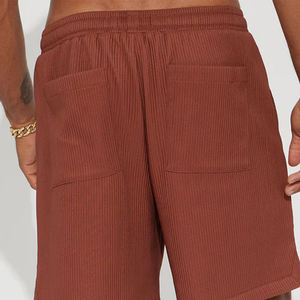 Pantalones Cortos Cómodos para Hombre, Material para Verano, Color Sólido, Diseño de Logotipo Personalizado 2026, Precio Económico para Pedidos al por Mayor, Corte Holgado - Product Image 5