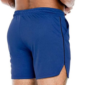 Blue Quick Dry Sport Shorts With Pockets Drawstring <b>Waist</b> Casual Fitness Wear Sporty <b>Hot</b> Quick Dry Breathable Running - Product Image 2