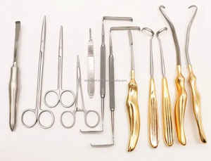 Ensemble de 13 instruments chirurgicaux pour rhinoplastie, outils manuels de chirurgie nasale, certifiés CCC Classe II, OEM, étiquette privée disponible - Product Image 4
