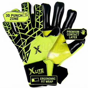 Équipement sportif pour entraînement de football, injecteur en caoutchouc, gants de gardien de but professionnels pour entraînements et matchs de football - Product Image 4