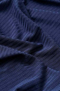 Camiseta Básica SOSH para Hombre, de Secado Rápido, Texturizada, con Diseño a Rayas, Calidad Premium, 100% Algodón - Product Image 5