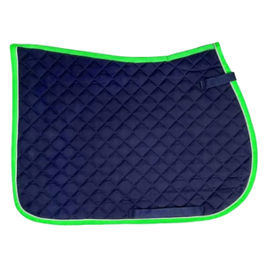 Sous-selles personnalisées 100% coton, sous-selles anglaises pour chevaux avec doublure respirante et absorbante, OEM - Product Image 3