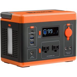 Stazione di Alimentazione Portatile 296Wh con Batteria di Backup agli Ioni di Litio 300W (Picco 600W) Alimentata a Energia Solare con Uscita AC a Onda Sinusoidale Pura - Product Image 1