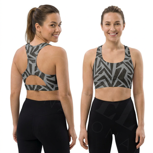 High Performance Stylish Custom Printed Sports <b>Bra</b> High Support Gym Fitness Yoga Crop Top Breathable <b>Stretch</b> Workout Running <b>Bra</b> - Product Image 3