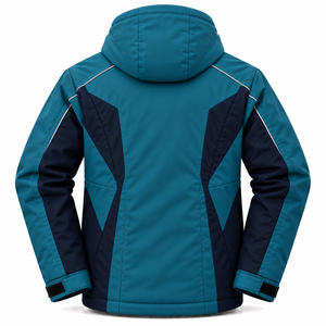 Veste chauffante USB personnalisée, manteau d'hiver thermique à capuche pour l'extérieur, batterie rechargeable, contrôle intelligent de la température, OEM - Product Image 2