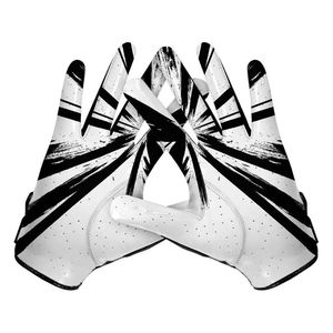 Latest Design American Football <b>Gloves</b> Premium Quality Enhanced Performance Sticky Palm Lightweight Latex Leather <b>Gloves</b> For All - Product Image 4