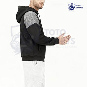 New Arrival Comfortable Slim Fit Lightweight Fabric Breathable High Quality Reasonable Price Casual Wear <b>Men</b> Full Zip <b>Hoodie</b> - Product Image 5