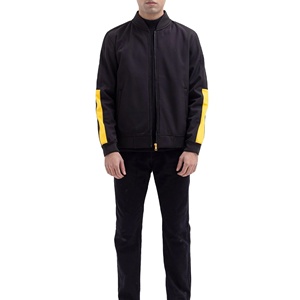 Blousons Bomber Homme Printemps Anti-Plis Coupe-Vent Décontractés en Nylon Enduit à Manches Longues avec Fermeture à Bouton Unique – Grande Vente - Product Image 5