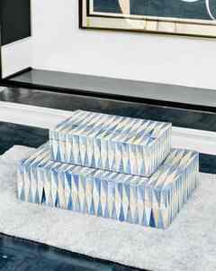 Caja de Madera de Alta Calidad con Incrustaciones Florales, Caja de Almacenamiento para Joyas y Objetos, Diseño Personalizado, Hecho a Mano, AL MALIK CRAFT - Product Image 3