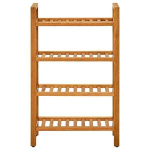 ชั้นวางรองเท้าไม้โอ๊คธรรมชาติทรงกะทัดรัด แข็งแรง ทนทาน ดีไซน์สวยงาม - Product Image 2