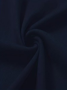 Sweat-shirt personnalisé en molleton épais à manches longues bleu marine avec imprimé palmiers coloré peint à la main, style streetwear, col rond, coupe classique, pour l'automne - Product Image 4