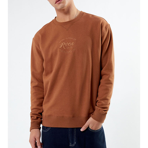 Sweat-shirt d'hiver personnalisé pour homme, 100 % coton, tissu jersey épais, impression numérique, design avec poche, écologique - Product Image 1