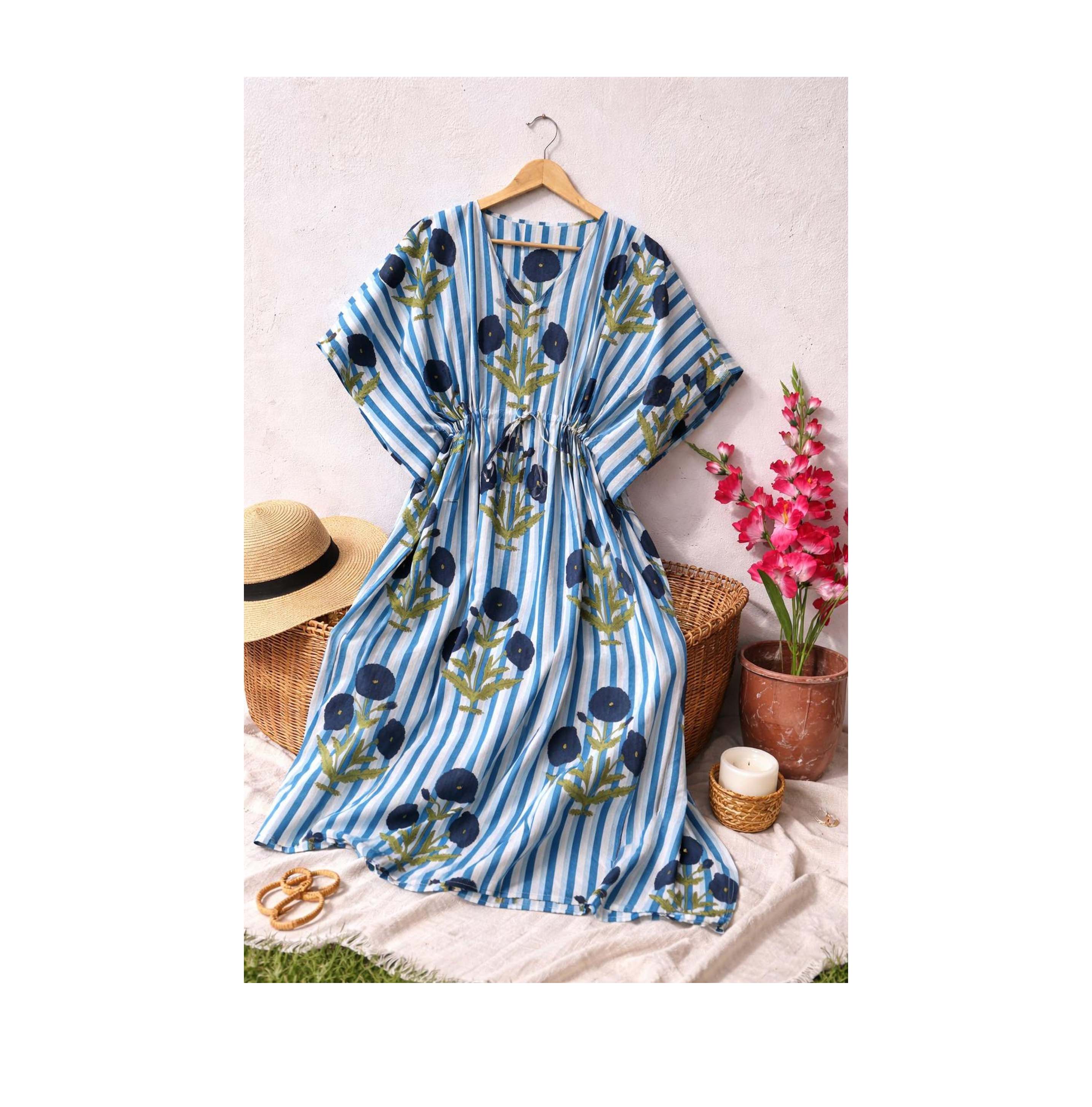 chinese dress ladies Brown Printed Maxi Dress: Elegant Indian Gown by Raas USA M / Brown