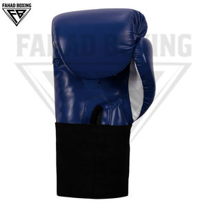 Gants de boxe de compétition professionnels de haute qualité avec logo personnalisé, matériau PU respirant et absorbant les chocs pour une performance accrue - Product Image 3
