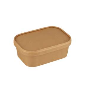 Caja de Comida Bento de Papel Kraft para Picnic, Contenedores Desechables con Tapas para Barbacoa, Bocadillos, Sushi, Ensaladas, Comida para Llevar, Camping - Product Image 1