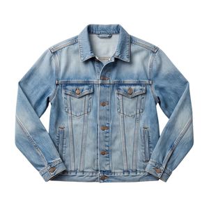 <b>Men</b> Cowboy Style Faded Cotton Vintage Denim <b>Jacket</b> Brown Distressed Breathable Cotton Acid Wash <b>Jackets</b> - Product Image 3