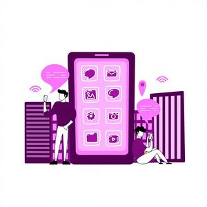 Développement d'applications innovantes de réseaux sociaux pour entreprises, pour Android et iOS, avec interface utilisateur moderne et serveur évolutif - Product Image 1