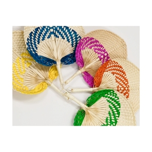 Éventail en feuille de palmier de qualité supérieure pour un refroidissement efficace en été, ustensiles et contenants créatifs pour les fêtes de mariage en plein air - Product Image 4