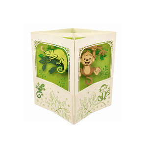 Tarjeta 3D Pop-Up Decorativa, Caja Pop-Up con Cuatro Animales, Decoración Personalizada Hecha a Mano, Tarjeta de Felicitación Temática, Decoración de Tarjeta de Felicitación Pop-Up - Product Image 4