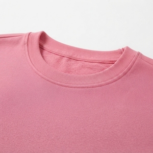 Sweat-shirt à col rond en polaire pour homme personnalisé, pull-over uni de qualité supérieure, manches longues, fabricant de vêtements OEM ODM - Product Image 5