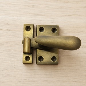 SHUBHAM Antique Brass Cabinet Door Latch Lock with Lever Handle for Kitchen Cabinets, <b>Cupboards</b> & Wooden Furniture - Product Image 6