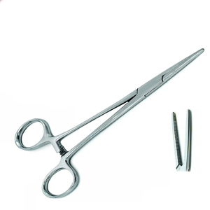 Pinces hémostatiques manuelles en acier inoxydable de qualité supérieure de 6 pouces pour usage chirurgical avec conception de verrouillage droite certifiées CE - Product Image 5