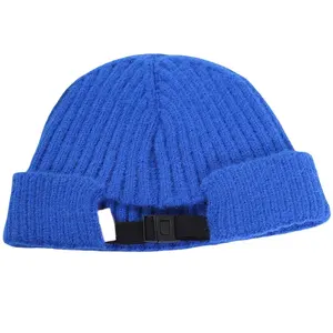 En trend Hop Bonnet Femme kış kişilik sıcak bere Unisex ayarlanabilir örme rahat kısa kafa kapsayan