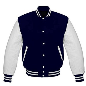 Warmth Meets Style 100% Wool Hooded Reversible <b>Waterproof</b> Streetwear Varsity <b>Jacket</b> for Men - Product Image 4