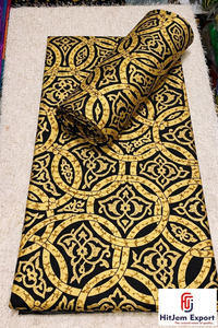 Tela Africana de Alta Calidad con Estampado de Cera y Algodón Ankara, Diseño Personalizado Disponible, Sudáfrica, Ideal para Vestidos y Accesorios - Product Image 4