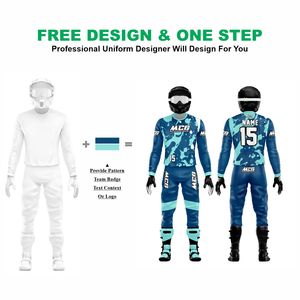 Nueva Tela Cordura Elástica de Alta Calidad con Combinación de Colores, Impresión por Sublimación, Tallas Personalizadas, Equipo de Carreras para ATV, BMX y Motocross - Product Image 2