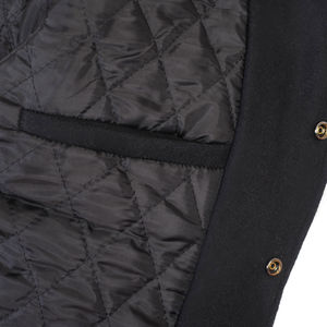 Vestes universitaires de haute qualité en toile avec manches en cuir véritable, pour l'automne, élégantes, réversibles, séchage rapide - Product Image 6