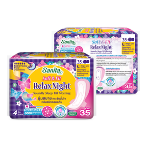 Serviettes hygiéniques en coton biologique, livraison gratuite, bon marché, tube de nuit, doux et adapté, 35cm, 4 pièces - Product Image 3